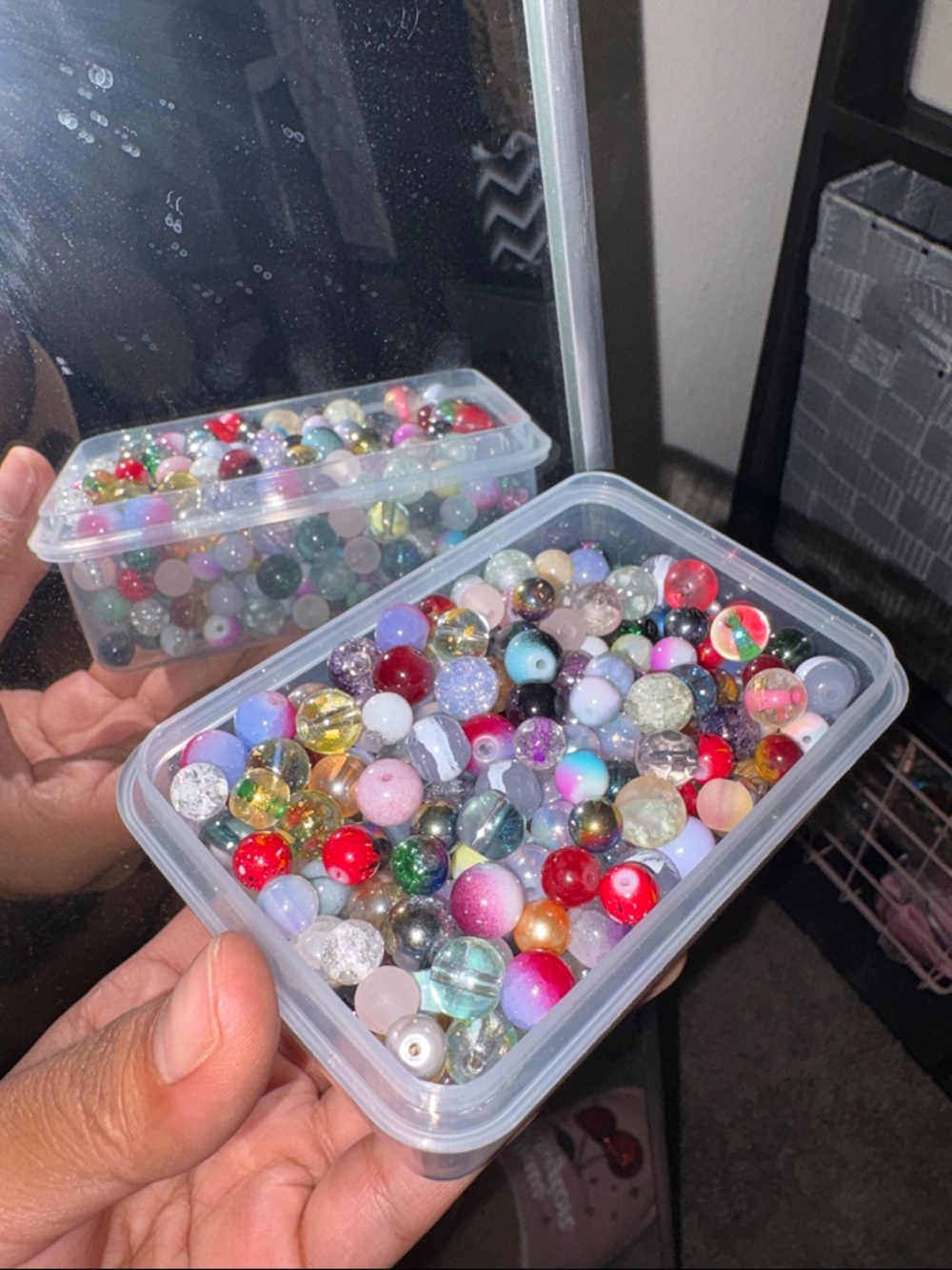 Mixed Decorative Glass Bead Collection - Multicolor